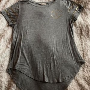 Grey and gold tshirt